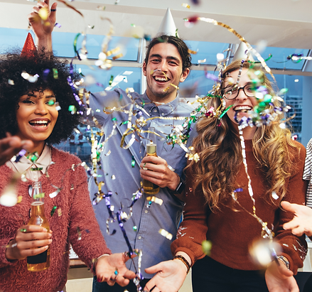 Adult Celebrating Corporate Group Events at The Fun Lab