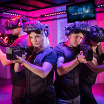 Explore virtual worlds with Limitless VR, one of the most exciting attractions at The Fun Lab in Blaine.
