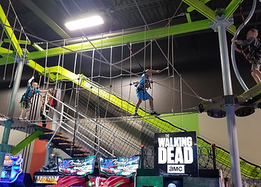 The Fun Lab ropes obstacle course