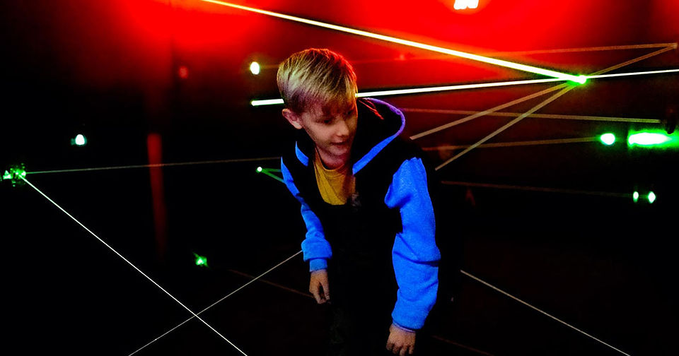 The Fun Lab Laser Maze