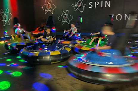 The Fun Lab bumper car fun